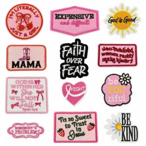 Wholesale Pink Kindness Encouragement Cloth DIY Patches Stickers