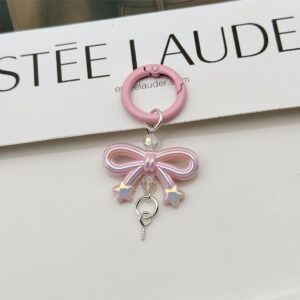 Light pink-classic bow combination / High quality hanging spray + uv plating