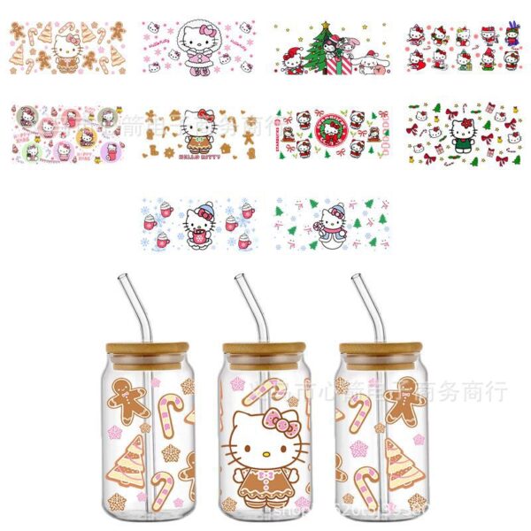 O1CN01dXah4k1IlMW7ip145_2216490590933-0-cib Wholesale Christmas Cartoon UV DTF Transfer Crystal Transparent 16oz Sticker Glass Special Scratch Resistant Wholesale Cross Border