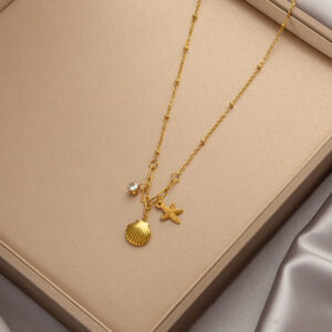 Shell Starfish Item Necklace