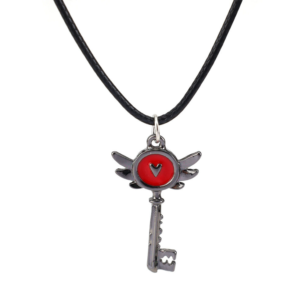 Wholesale Key Necklace Cat Pendant Aessories Necklace