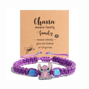 Angel purple (with card)