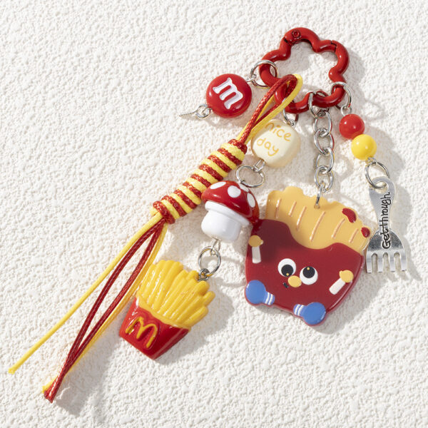 O1CN01dfj0vf1WtWJbSfSy3_2220577792846-0-cib Wholesale Cute Star Mushroom Dessert Cartoon Keychain