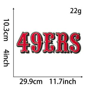 49ers ----------- Adhesive style 1