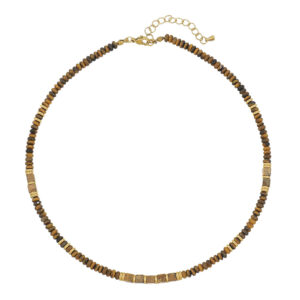 Drawing stone necklace