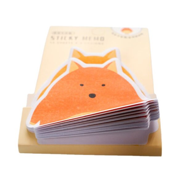 Wholesale Cute Cartoon Sticky Notes 3 Books Animal Stacking Set