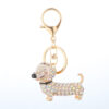 Wholesale Cute Dachshund Dog Keychain Exquisite Keychain Pendant