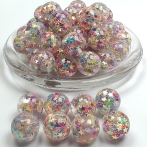 D2 / 16mm resin built-in five-pointed star ball
