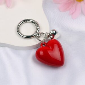 Big red heart + small heart + circle