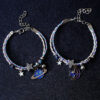 Wholesale Dream Planet Cosmic Bracelet Actress Star Moon Pair of Student Girlfriend Bracelet