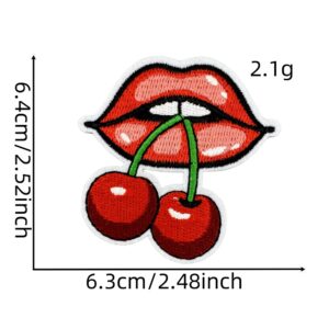 Cherry cloth patch 7#