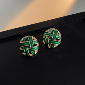 Retro Hollow Geometric Oil Drop