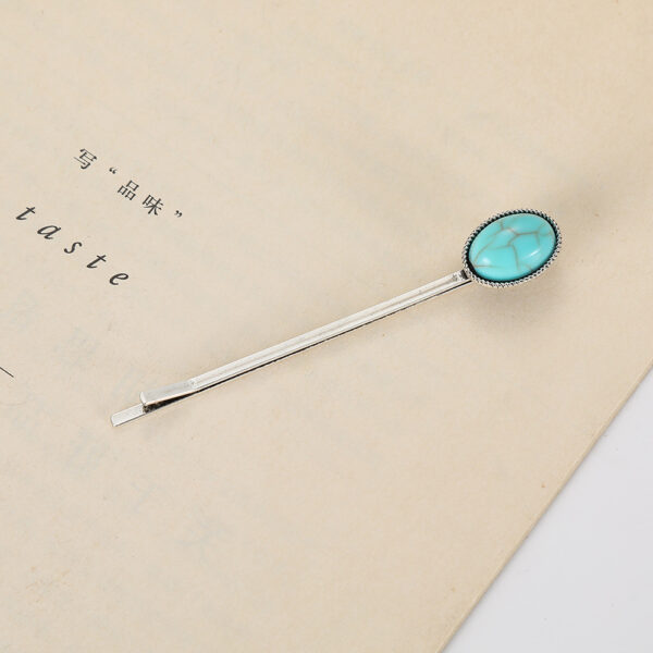 O1CN01dqMIVA2G3jlYFNIXg_2215625058960-0-cib Wholesale retro turquoise hairpin suit simple personality trend hair clips