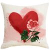 Wholesale Valentine's Day Set Pillowcase Red Heart Pillowcase