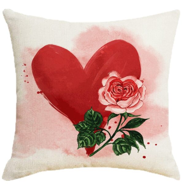 Wholesale Valentine's Day Set Pillowcase Red Heart Pillowcase