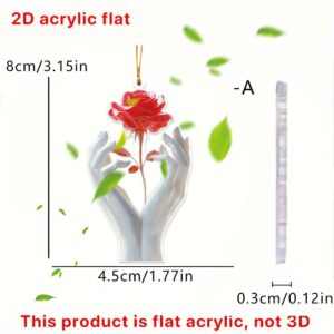 Valentine's Day Rose Pendant 2