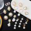 Wholesale Baroque pearl earrings