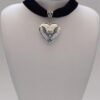Wholesale Mini Silver Heart Photo Box Stainless Steel Necklace