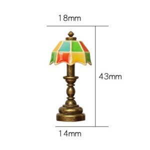 Glazed table lamp / Not light up