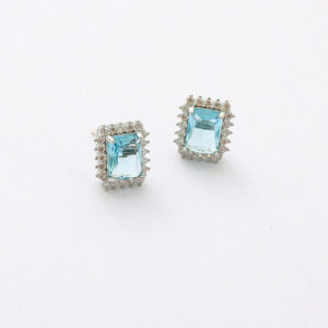 Light sea blue crystal