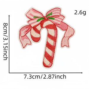Pink christmas cloth sticker 17 #