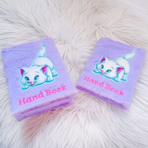 Wholesale A5 Hardcover Plush Hardcover Loose-Leaf Notebook OLY Exclusive