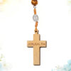 O1CN01e6SwAB1QaO4UuRL1d_2218773031992-0-cib Wholesale Wooden Rosary Necklace 10mm Wood Color Cross