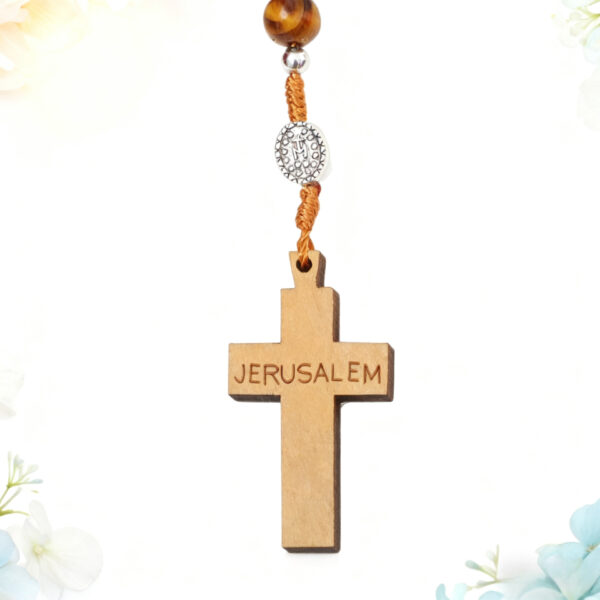 O1CN01e6SwAB1QaO4UuRL1d_2218773031992-0-cib Wholesale Wooden Rosary Necklace 10mm Wood Color Cross