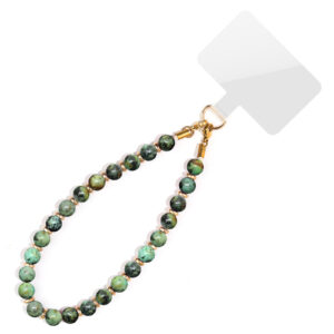African turquoise mobile phone chain