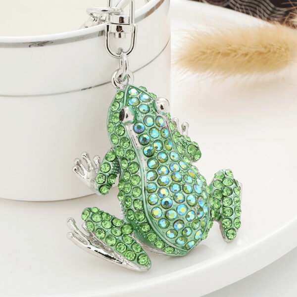 Wholesale frog pendant cute keychain creative gifts
