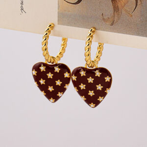 Love star embellishment-red