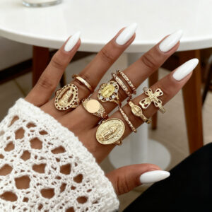 02 gold 10-piece set