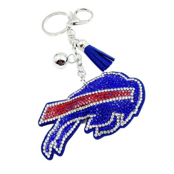 Wholesale Diamond Bull Keychain Diamond Bullfighting Keychain