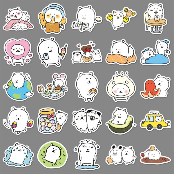 Wholesale cartoon cute bear stickers