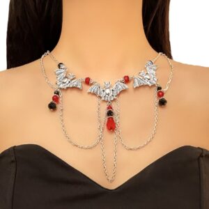 Bat Necklace - X5348