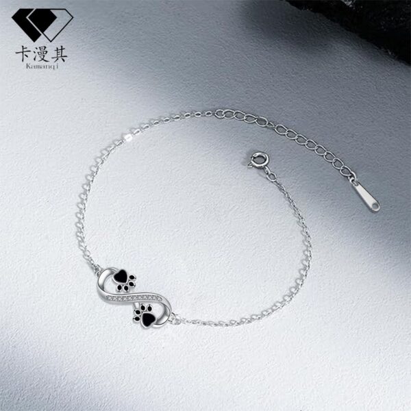 O1CN01eFNDEX26TFhSUUIs1_2217556157662-0-cib Wholesale Unlimited Symbol Pendant Dog Claw Bracelet