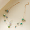 O1CN01eLMwWy1bDRuaQ9VFJ_952103431-0-cib Wholesale Colorful heart double layered necklace