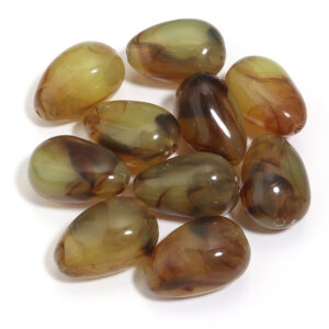Pickle color / Size: 29*20mm aperture 3mm