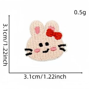 Cartoon animal cloth stickers 2#
