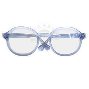 Large cotton doll blue 9cm lens glasses