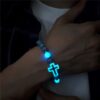 O1CN01ePyLhJ2IVKnNezFEZ_3919529291-0-cib Wholesale Turquoise luminous cross diamond studded prayer bead bracelet