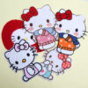 Wholesale Cute Sitting Cartoon Cat Embroidery DIY Patches