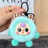Wholesale Otter Rabbit Bow Small Coal Ball Cartoon Keychain
