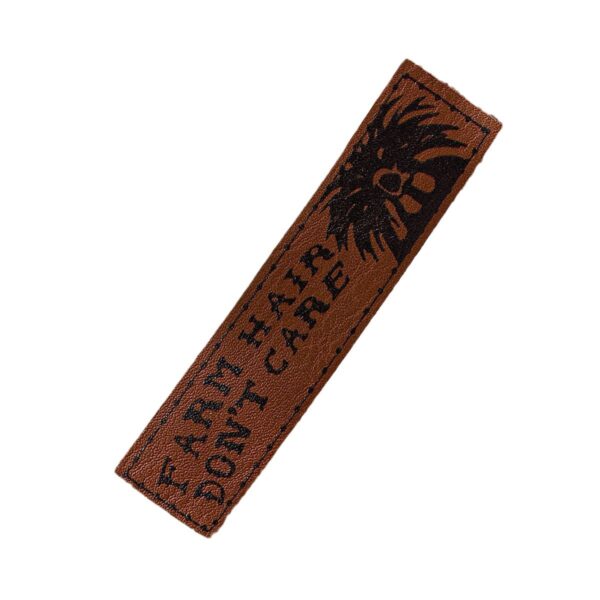 O1CN01eSKvUd23opQerb5Wl_3950707303-0-cib Wholesale leather western wind letter printing hairpin hair accessories hair clips