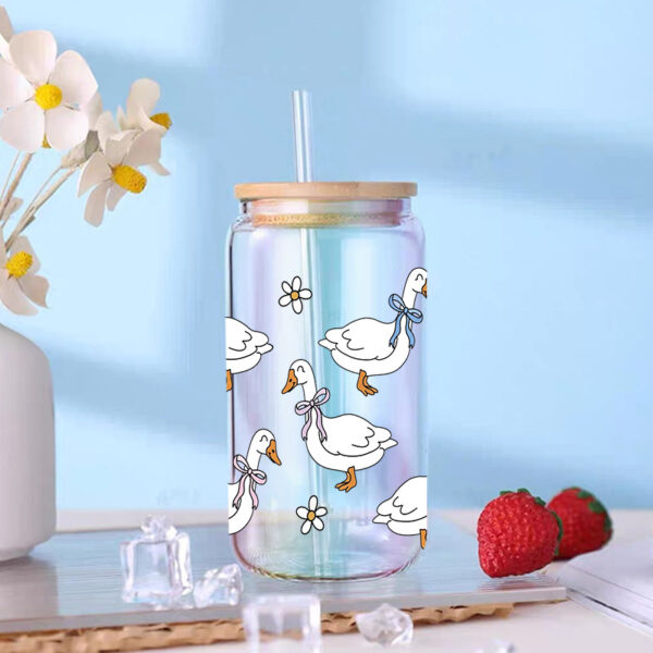 Wholesale Uv Transfer Sticker Glass C Crystal Label Crystal Sticker Exclusive for 16oz Glass C Special Sticker 23Cmx11Cm