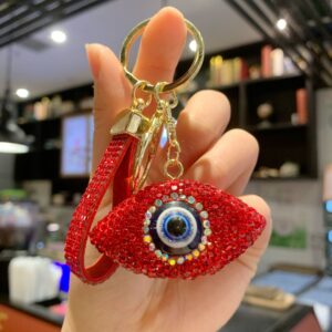 Fully Diamonded Demon Eye (Red) / 3*5.4