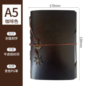 A5 coffee pirate book