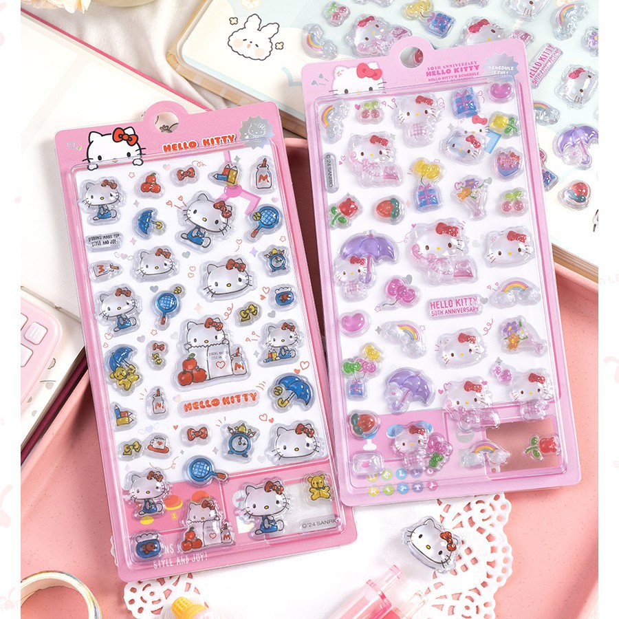Wholesale Genuine 3D Relief Crystal Sticker Chilen's Cartoon Award Stereoscopic Sticker