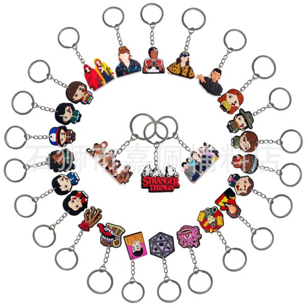 O1CN01eXWQox1WHV9gIVQcO_2213344632763-0-cib Wholesale strange story keychain schoolbag bag pendant car keychain pendant