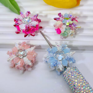 Wholesale Butterfly bouquet, pentagram, zircon beads